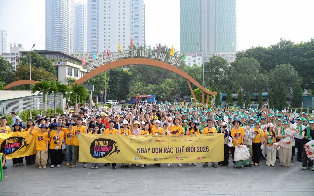 WORLD CLEANUP DAY 2026 IN HANOI: JOINING HANDS TO REDUCE PLASTIC WASTE AT THE SOURCE AND PROMOTE A CIRCULAR ECONOMY