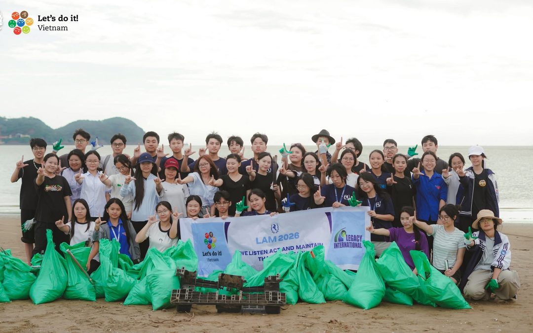 WORLD CLEANUP DAY 2026 – LAM Project: TỪ NHỮNG DẤU CHÂN TRÊN CÁT ĐẾN HÀNH TRÌNH BẢO VỆ BIỂN XANH